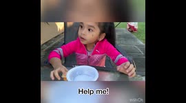 3Yrs old baby girl vlogging