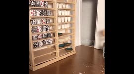 Miniature Pottery Studio and Stool