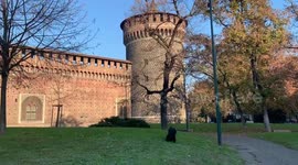 Second lockdown in Milan, Italy