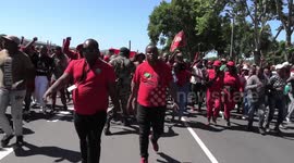 Highlights of EFF's anti-racism march in Brackenfell