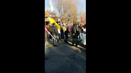 Proud Boy attempts to fight young Black man