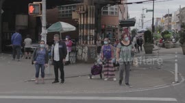 Crossing the Street During Covid