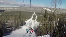 Winter Tubing fun with a GoPro Camera!