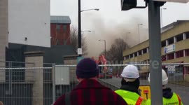 Demolition of Northampton bus station