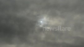 Solar Eclipse Peaking and Going Away - Liverpool UK