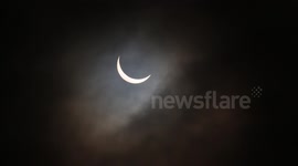 Partial solar eclipse 20th March 2014 (1080p)