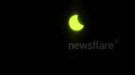 Solar Eclipse - Dej, Romania