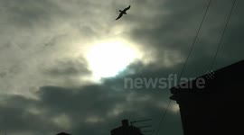 Partial solar Eclipse on Time-Lapse  - March 20th 2015