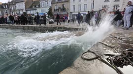 Tsunami au Croisic, Marée du siècle 21 Mars 2015