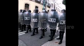 Guatemala: Thousands Gather For Anti-Government Protest And Clash With Police