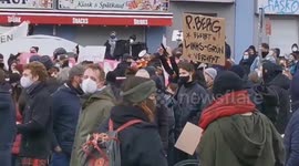 Germany: Thousands Join Protest Against COVID-19 Measures In Berlin