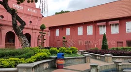UNESCO Melaka City during new MCO lockdown in Malaysia