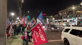 Hundreds protest against statewide curfew in Huntington Beach amid rising COVID-19 cases