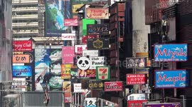 Patpong red light area of Bangkok is very quiet due to ban on international tourism