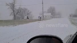 Winter weather system brings heavy snow to central Iowa