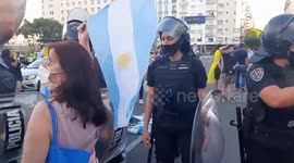 Argentina: Anti-Government March In Buenos Aires