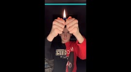 Perfect Christmas Tree Using Lighter And TikTok Warp Filter