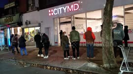 'Six-hour queues' as New Yorkers rush for COVID testing ahead of Thanksgiving