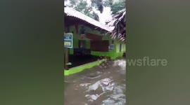 Hurricane Iota flooding leaves homes partially submerged in water