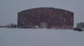Weather warnings issued as Iowa roads covered in heavy snow and ice