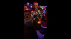US home's 'outrageous' festive display will get you in the Christmas spirit