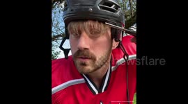 Canadian-style, lockdown haircut is a sight to see