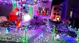 Cheerful Christmas light display to bring joy in Nevada