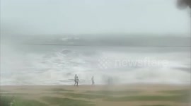 India: Cyclone Nivar Brings Strong Winds And Rains To Southern Region 3