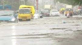 Chennai, the gateway to Tamilnadu, India, is flooding as Cyclone Nivar approaches