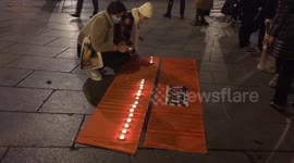 International day against violence towards women in Paris, France