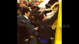 Black Friday throwback shows Tesco shoppers losing control in carnage-like scene in London