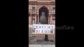 Argentina: Fans Pay Tribute To Football Legend Maradona’s Death 6