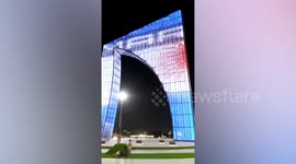 Diego Maradona memorialized on Colombian monument