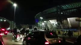 Italy: Fans In Naples Pay Tribute To Football Legend Maradona’s Death 2