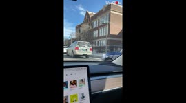 Unbelievably Long Covid19 Testing Center Line At Albuquerque, NM