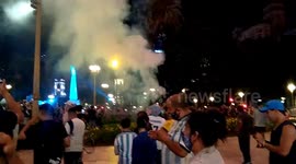 'Adios Maradona': Fireworks let off in memory of late footballing legend