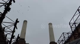 ARCHIVE: Battersea Power station (inside) before its development, London, UK