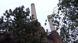 ARCHIVE: Last public view at Battersea Power station (from inside) before its development, London, UK