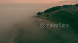 Stunning drone shots show the autumnal beauty of the German countryside