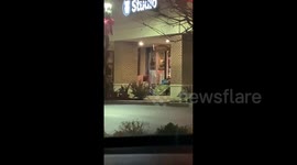 US: People Camp Overnight Outside Stores Before Black Friday Opening