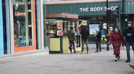 The Only Queue In Oxford Street On Black Friday
