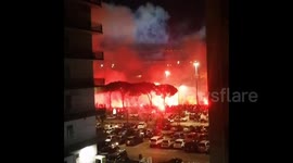 Football fans in Naples pay tribute to soccer legend Maradona