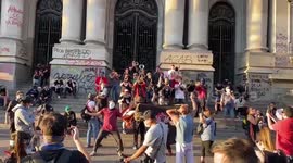 Thousands protest in Santiago demanding Chile's president resign