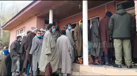 Large security presence as Kashmir votes in first local elections since India stripped it of autonomy