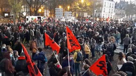 More than 6000 people gather against a new security bill in France