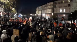 Thousands march through Nantes against a new security bill that would curtail freedom of press