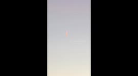 Fireball falling from the sky