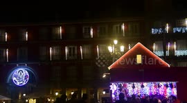 Mercadillo de navidad en Madrid con restricciones por el Covid 19