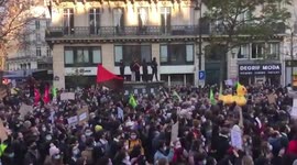 France: Tens Of Thousands Take Part In Nationwide Protests Against New Security Law