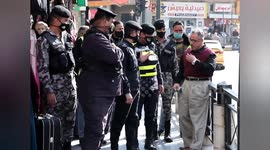 Jordanian Police Campaign To Ensure Public Comply With Mask Rules !